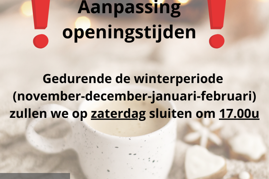 aanpassingopeningsuren