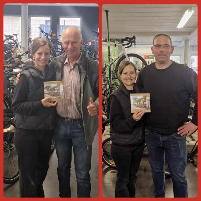 Deze 2 klanten konden het best onze tijden van de bandenwissel inschatten en hebben we blij mogen maken met een fietsweekendje! 🤩
Geniet ervan! 
#fietsenkerkhofs #fietsenwinkel #fietsenmaker #vakmanschap #shimanoservicecenter #opendeur #winactie #bandenwisselchallenge #bongobed&bike
@wilfriedboogaerts
Wim Blockken